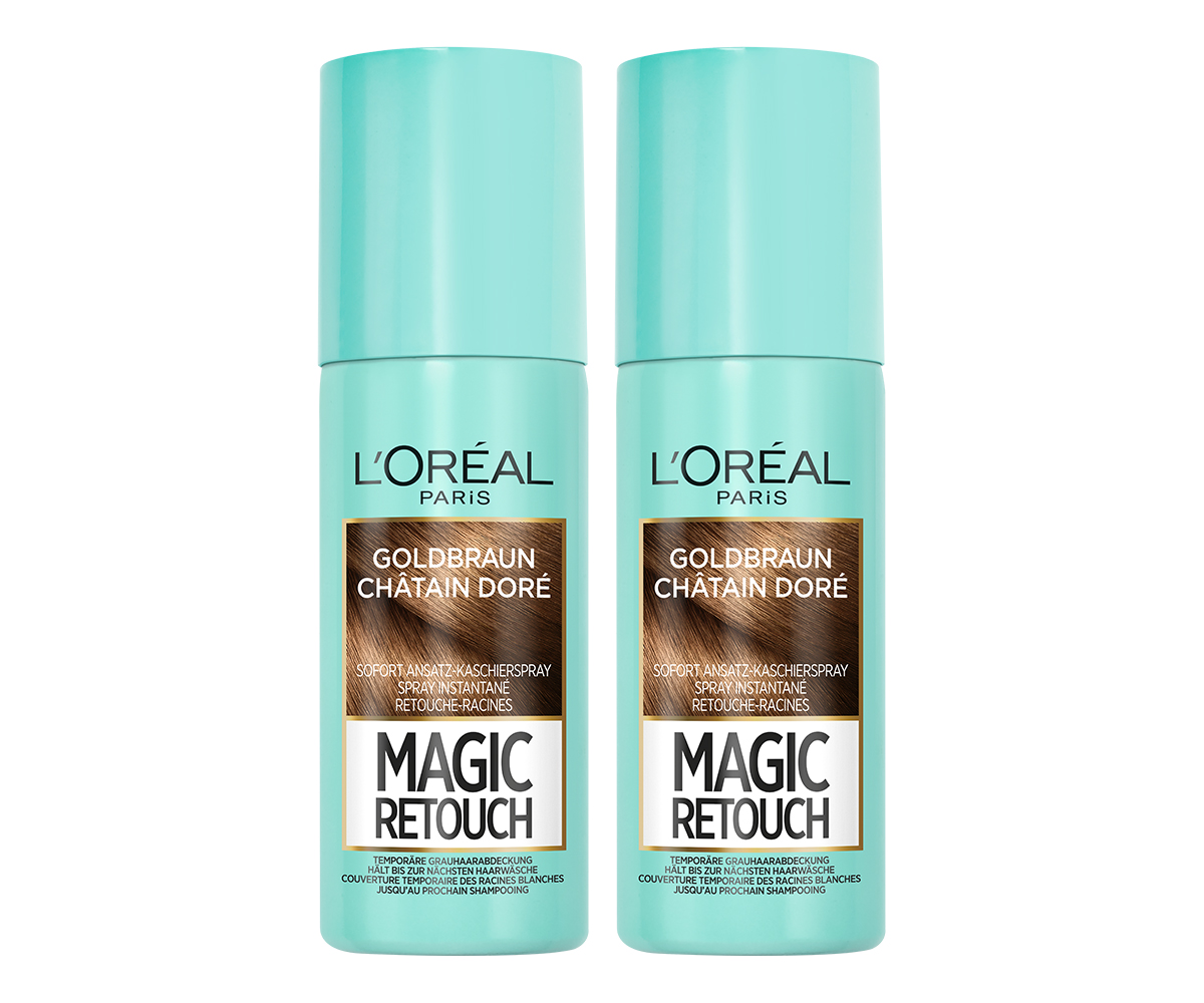 L'oréal Paris Loréal Magic Retouch - Spray Goldbraun Duo 2x 75ml