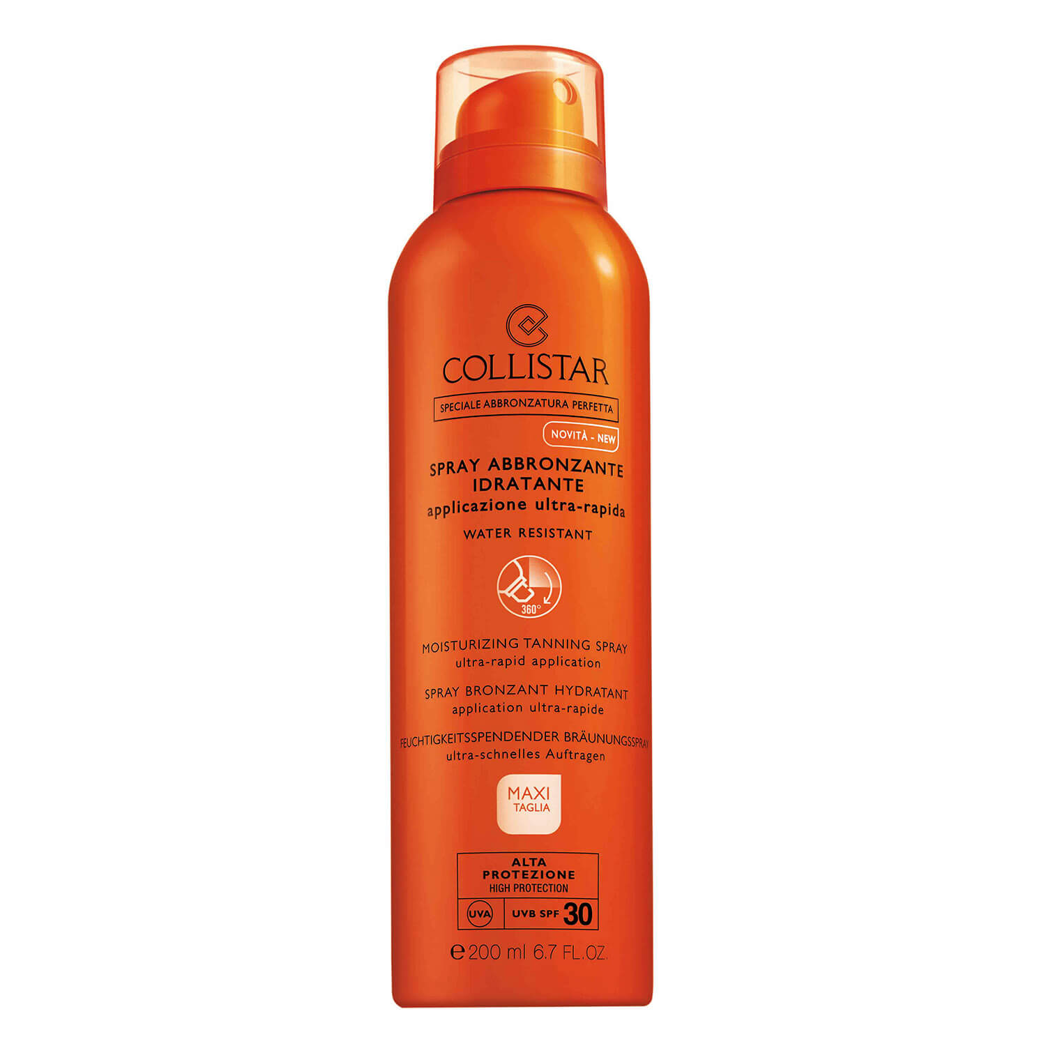 Collistar Cs Sun - Moisturizing Tanning Spray Spf30 200ml