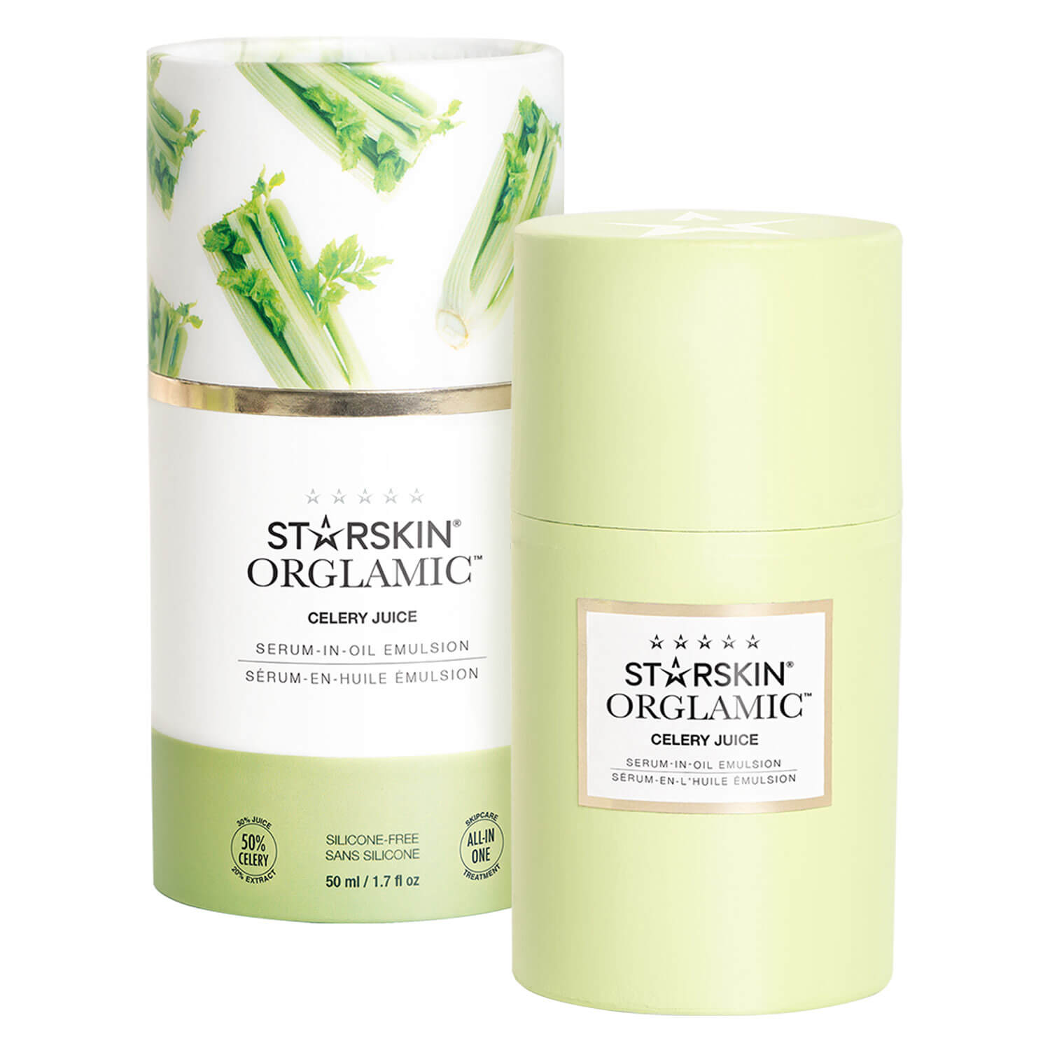 Starskin – Orglamic Celery Juice Serum In Oil Emulsion 50ml