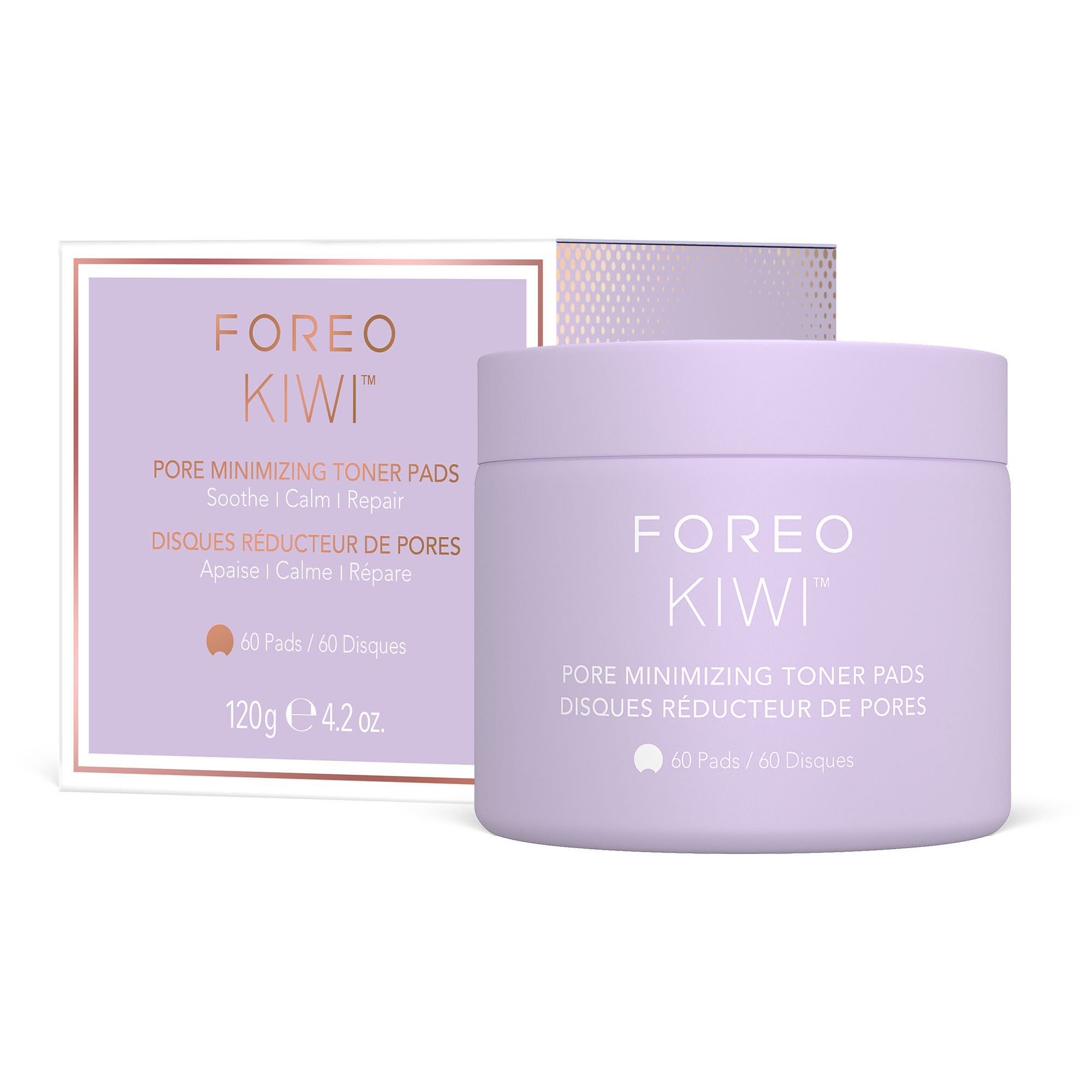 Foreo Kiwi™ – Pore Minimizing Toner Pads 60x