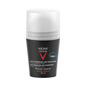 Vichy Homme – Deodorant Empfindliche Haut Roll-On 50ml