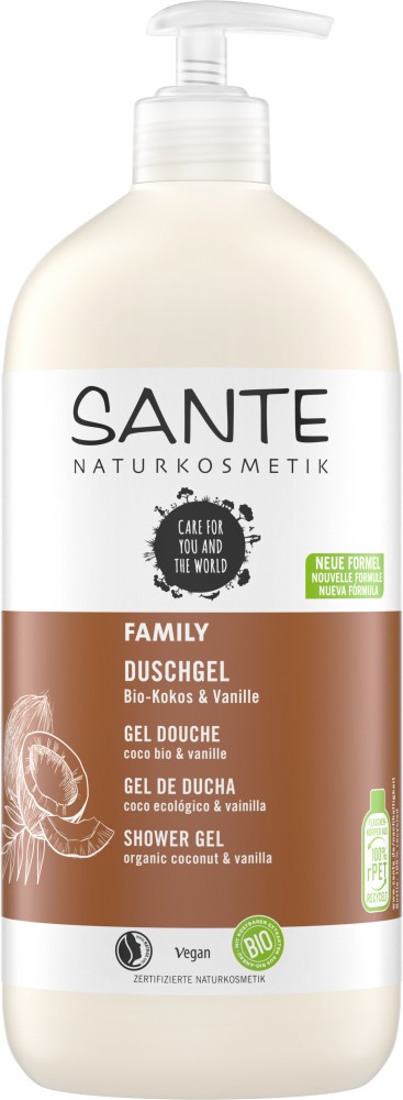 Sante - Fam. Duschgel Kokos Vanille 950ml