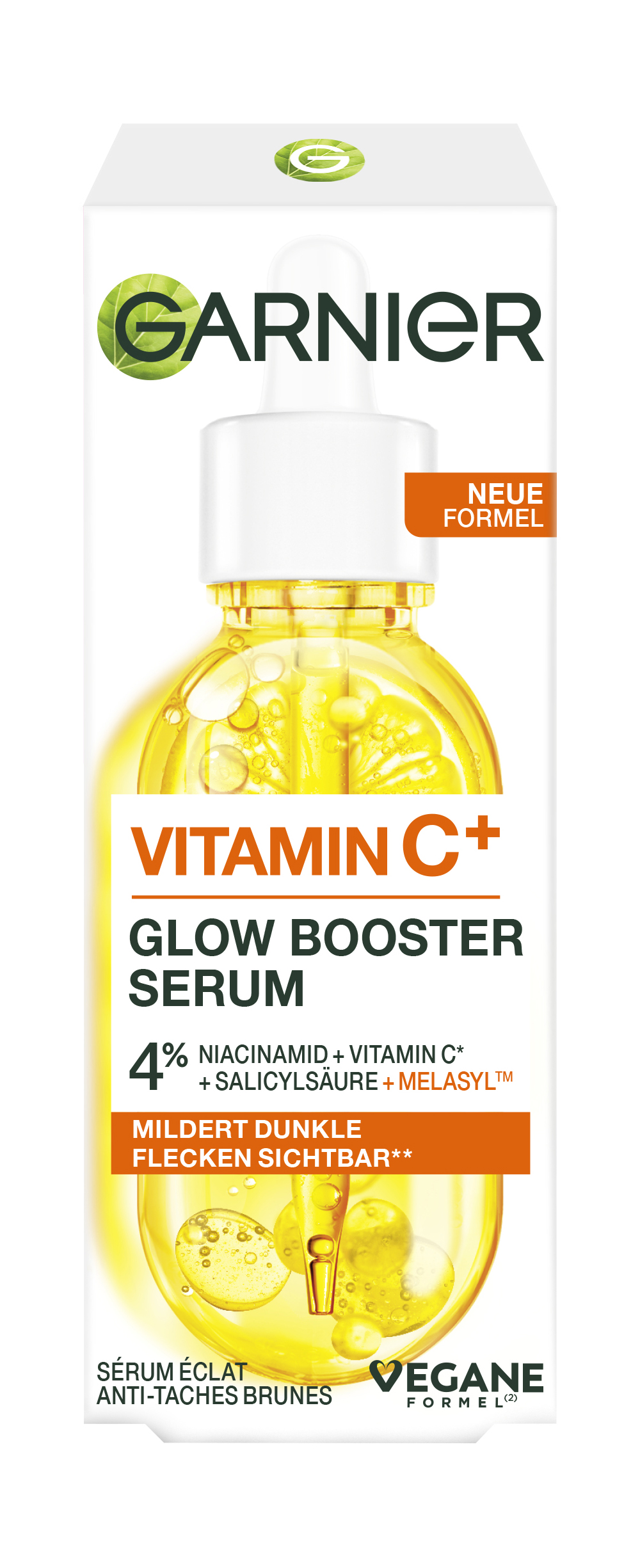 Garnier Skinactive Face – Vitamin C+ Glow Booster Serum 30ml