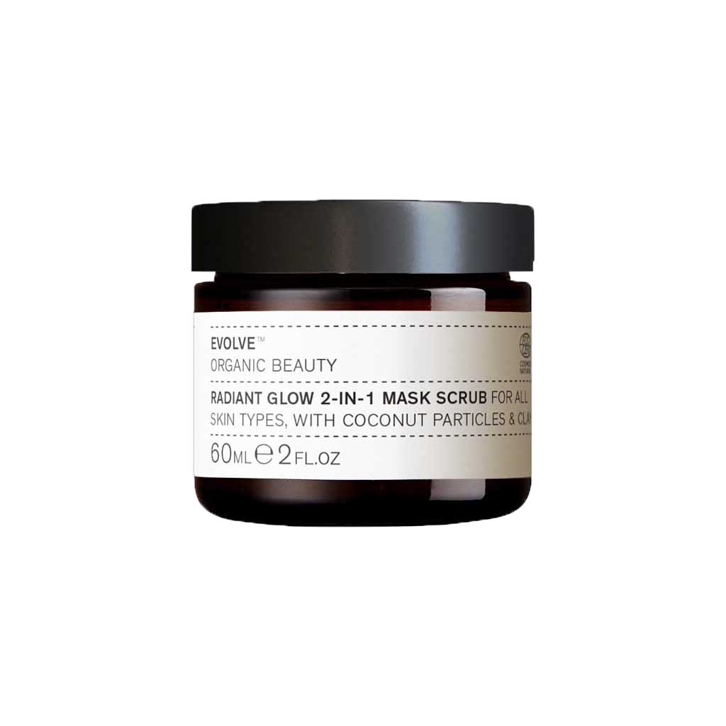 Evolve – Radiant Glow 2-In-1 Mask Scrub 60ml