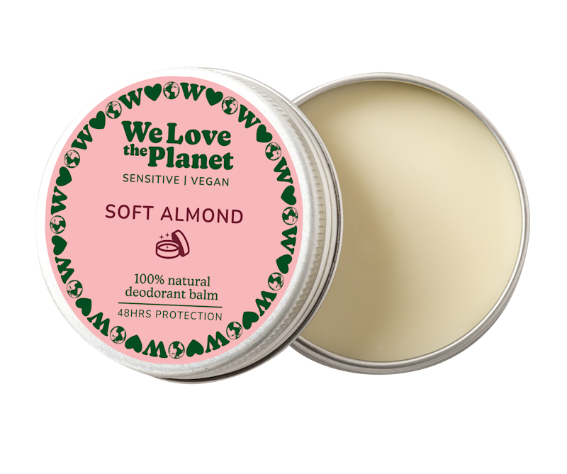 We Love The Planet – Deocreme Soft Almond Sensitive 35g