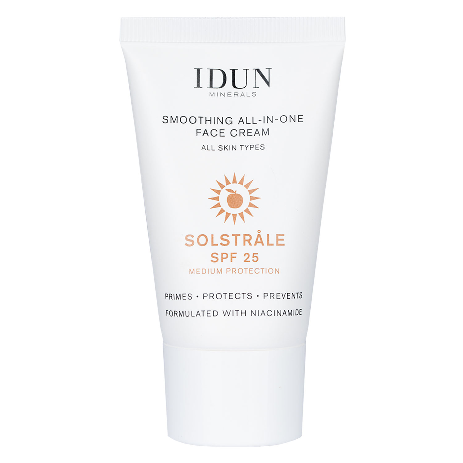 Idun Minerals Idun Teint – Smoothing All-In-One Face Cream Solstråle Spf 25 30ml