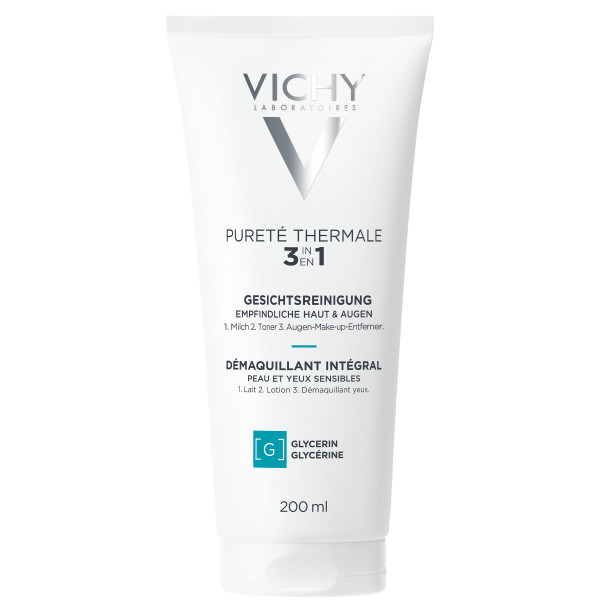 Vichy Pureté Thermale - 3 In 1 Gesichtsreinigung Und Make-Up Entferner 300ml