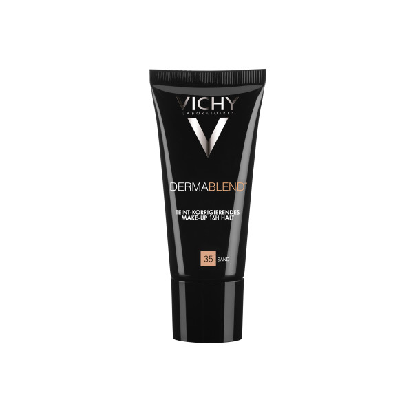 Vichy Dermablend - Korrigierendes Make-Up Fluid Mit Hoher Deckkraft 16 Stunden Halt Spf28  35 Sand 30ml