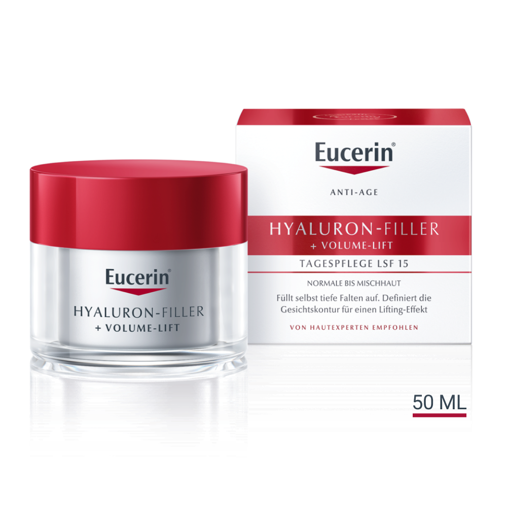 Eucerin – Hyaluron-Filler + Volume-Lift Tagespflege Lsf15 50ml