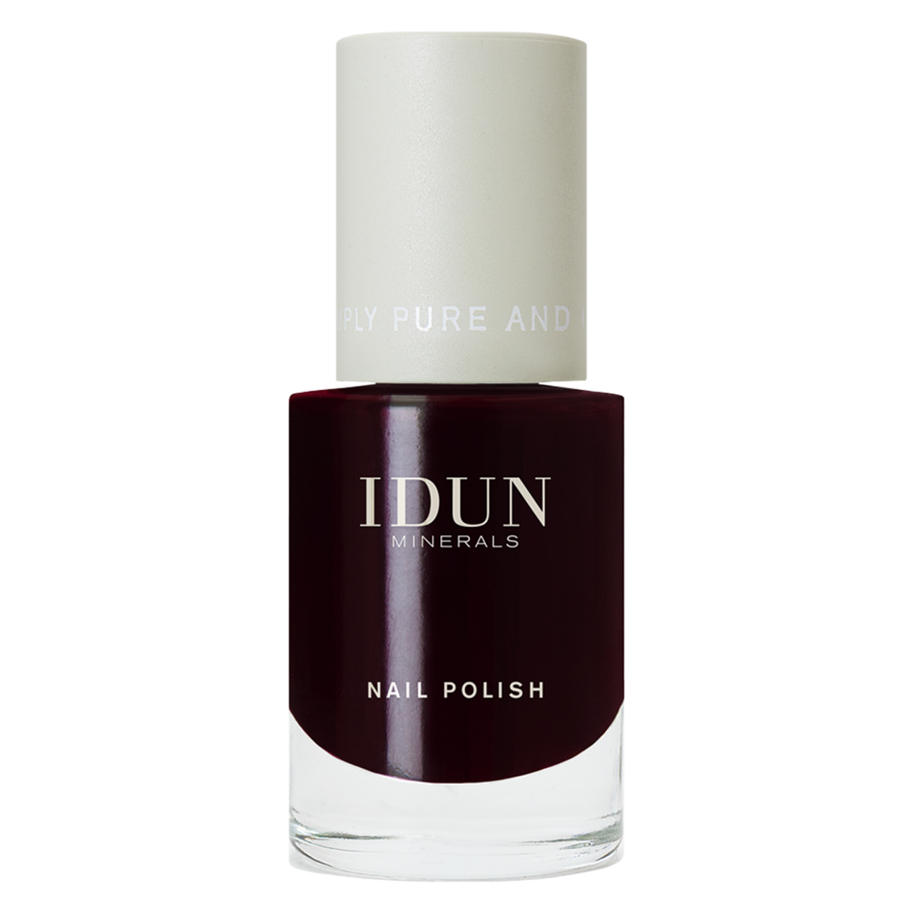 IDUN Nails - Nail Polish Granat Chocolate Brown