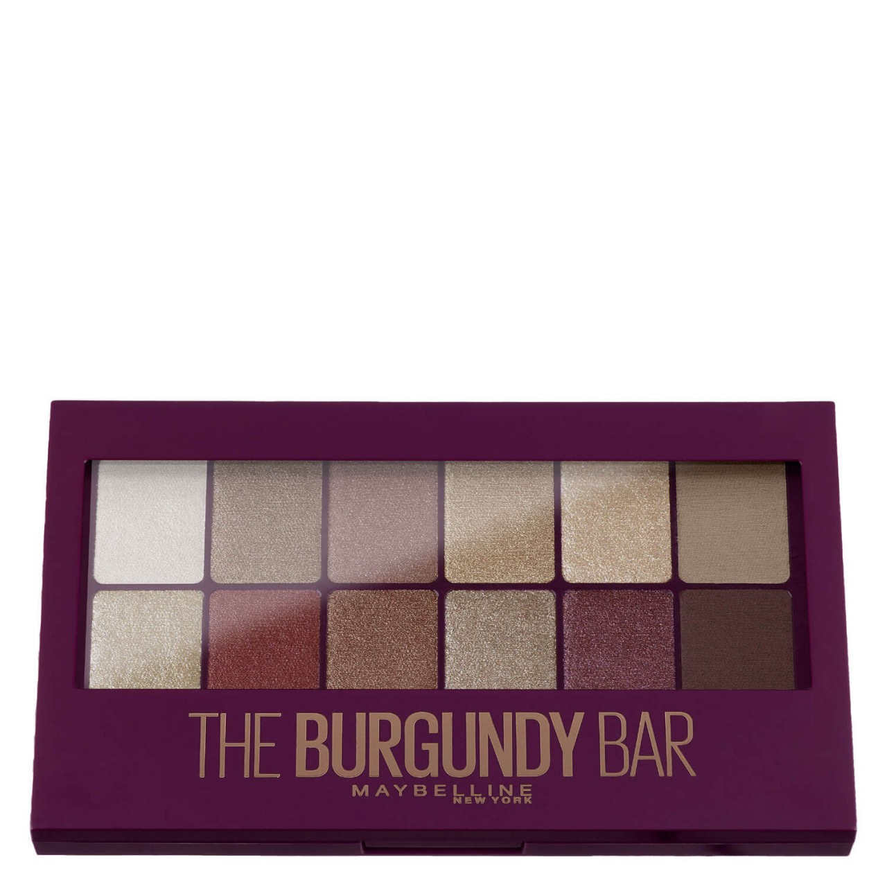 Maybelline NY Eyes - The Burgundy Bar Lidschatten Palette