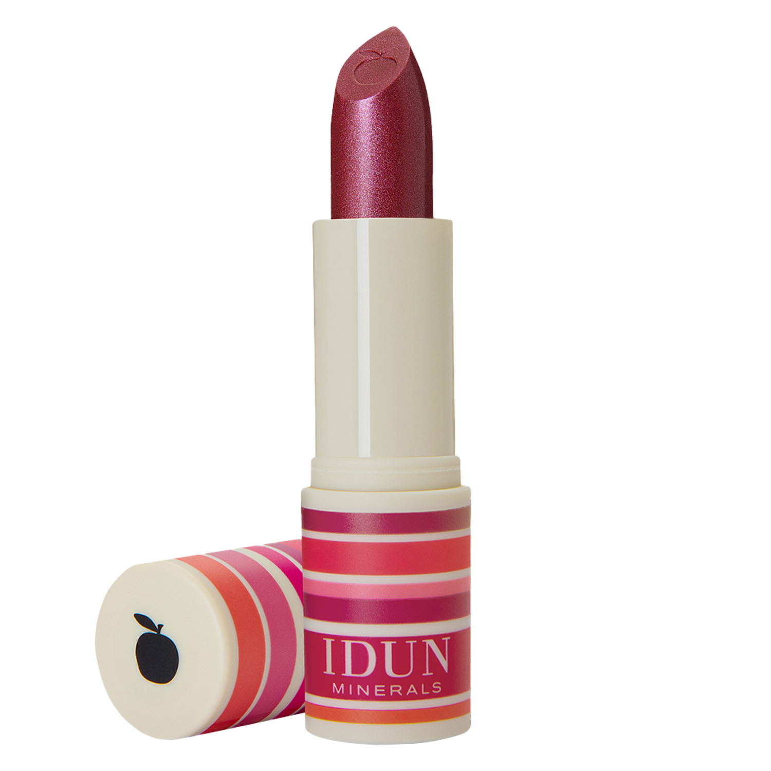 Idun Minerals Idun Lips – Creme Lipstick Sylvia Shimmering Plum 3.6g