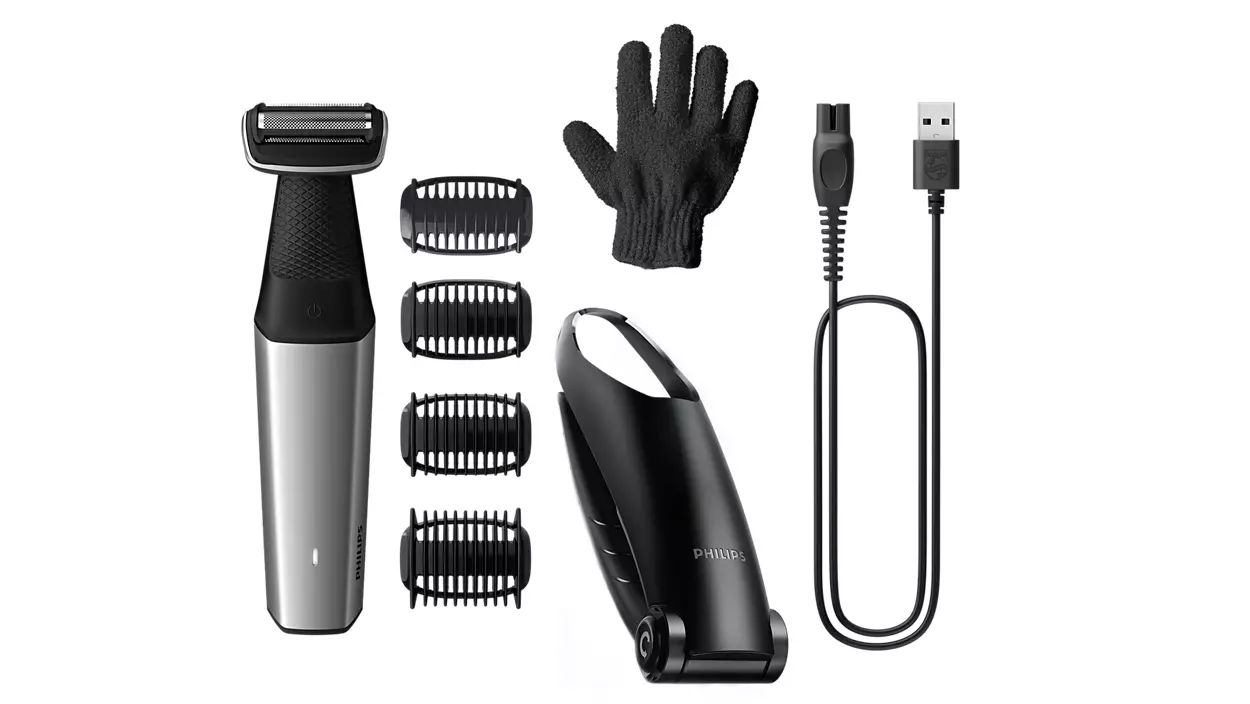 Philips Bodygroom – Series 5000 Wasserfester Trimmer Für Körper Und Intimbereich Bg5021/16 1x