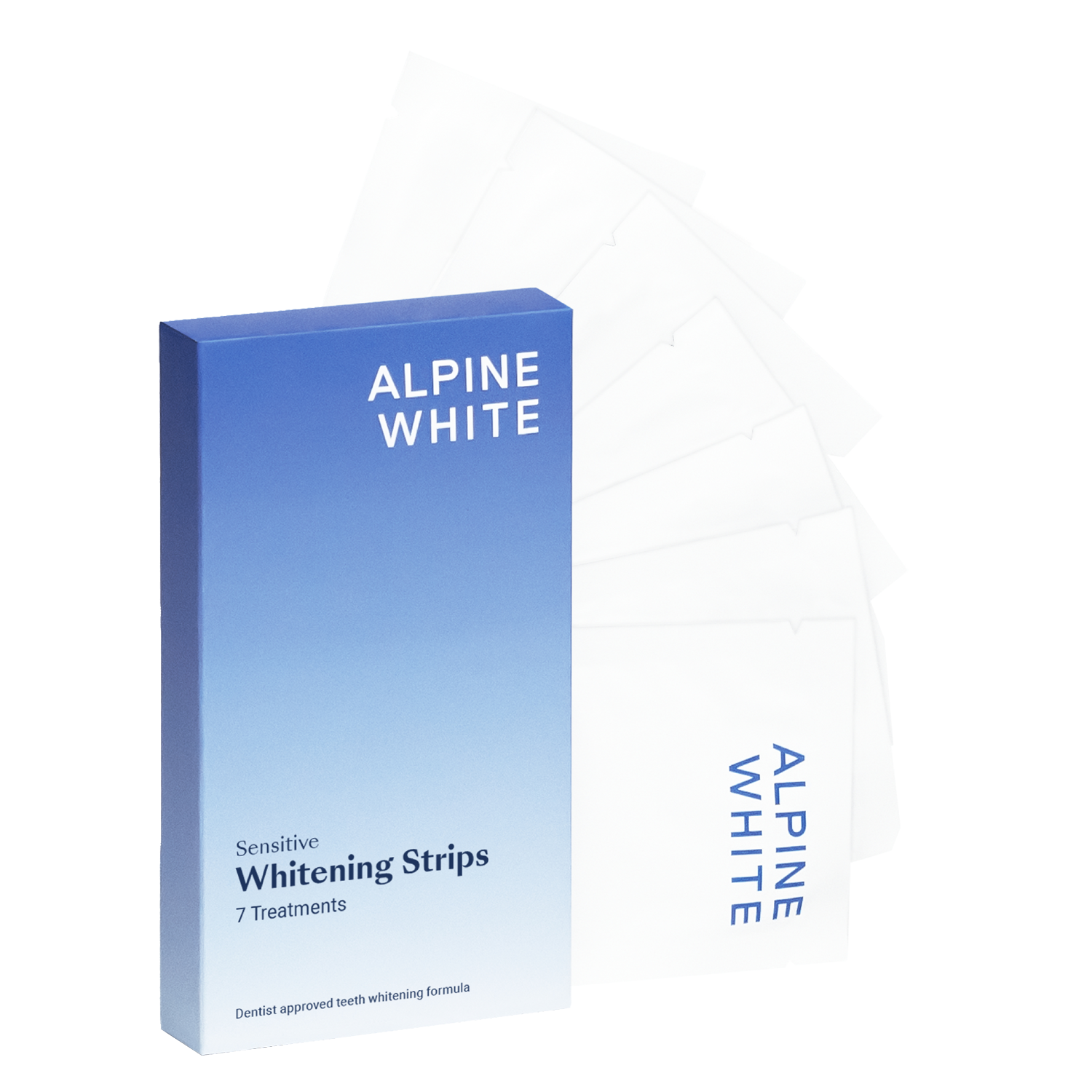 Alpine White - Whitening Strips Sensitive 7x