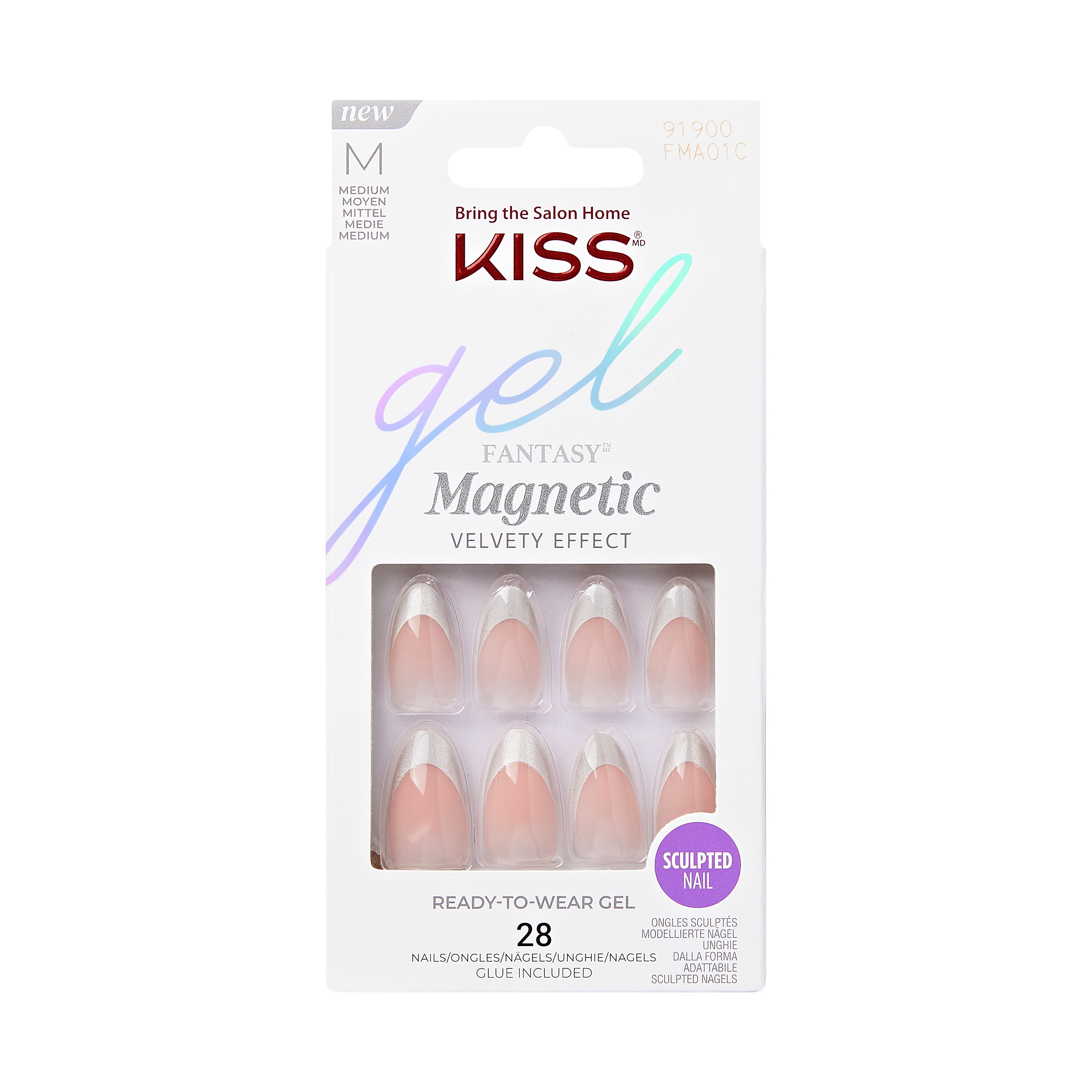 Kiss Nails - Ks Gel Fantasy Magnetic - North Coast 1stk