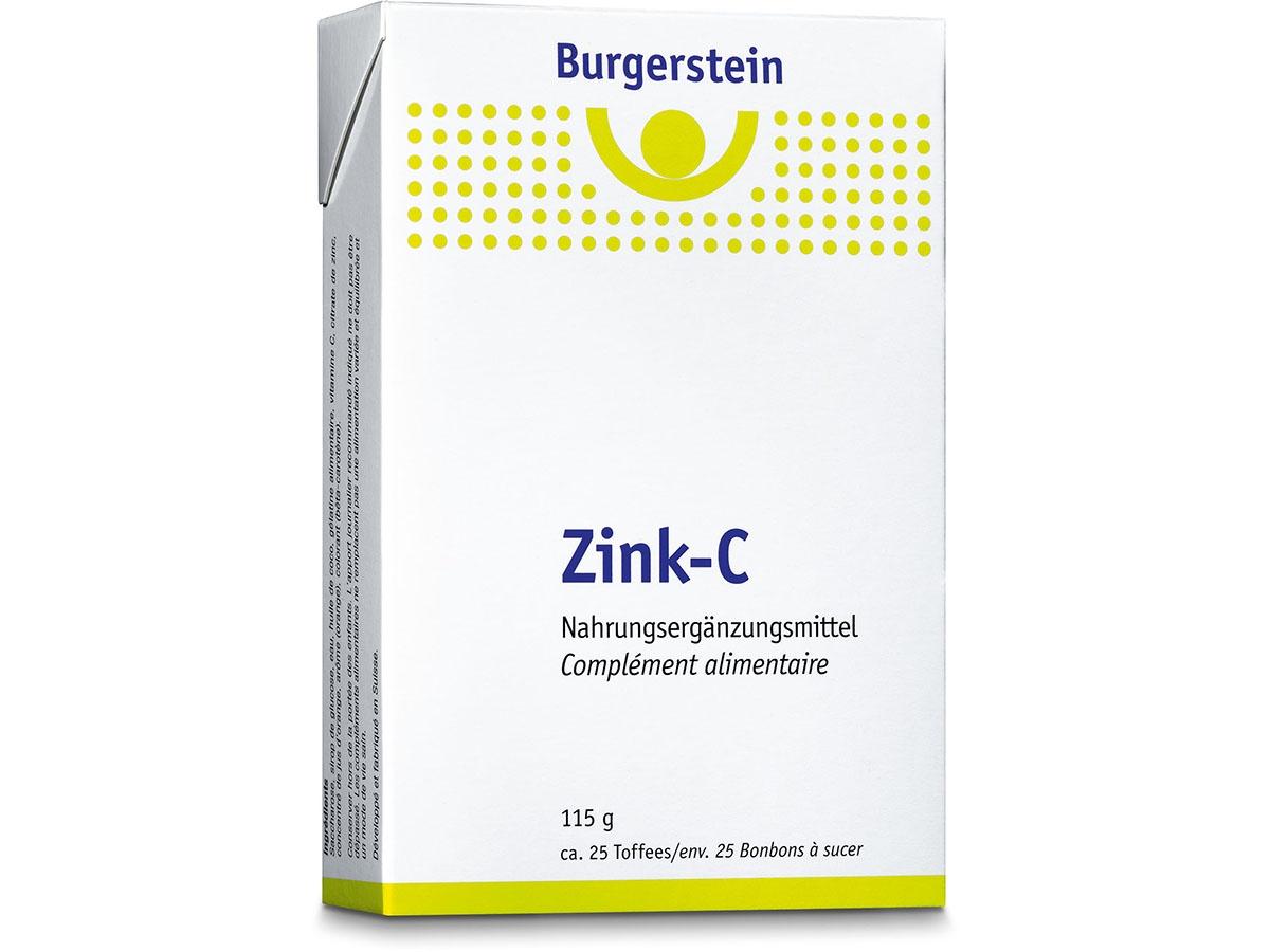 Burgerstein – Zink-C 5 Mg Toffees 115g