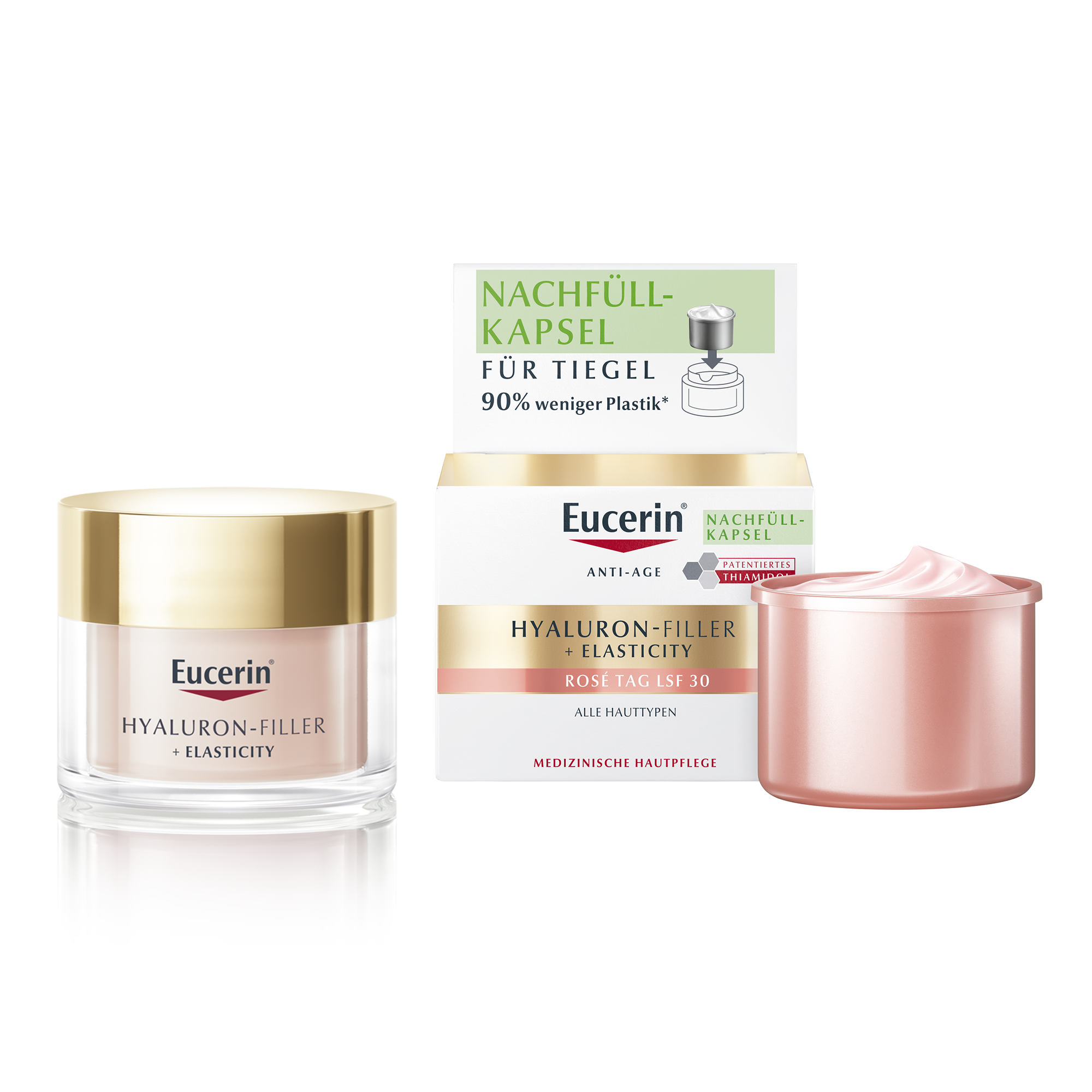 Eucerin – Hyaluron-Filler + Elasticity Tagespflege Rose 1x