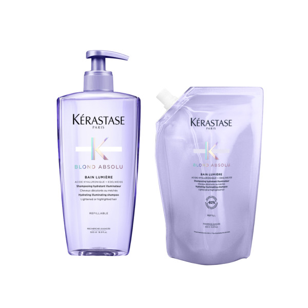 Kérastase Blond Absolu - Bain Blond Absolu Lumière Refill Bundle 1x