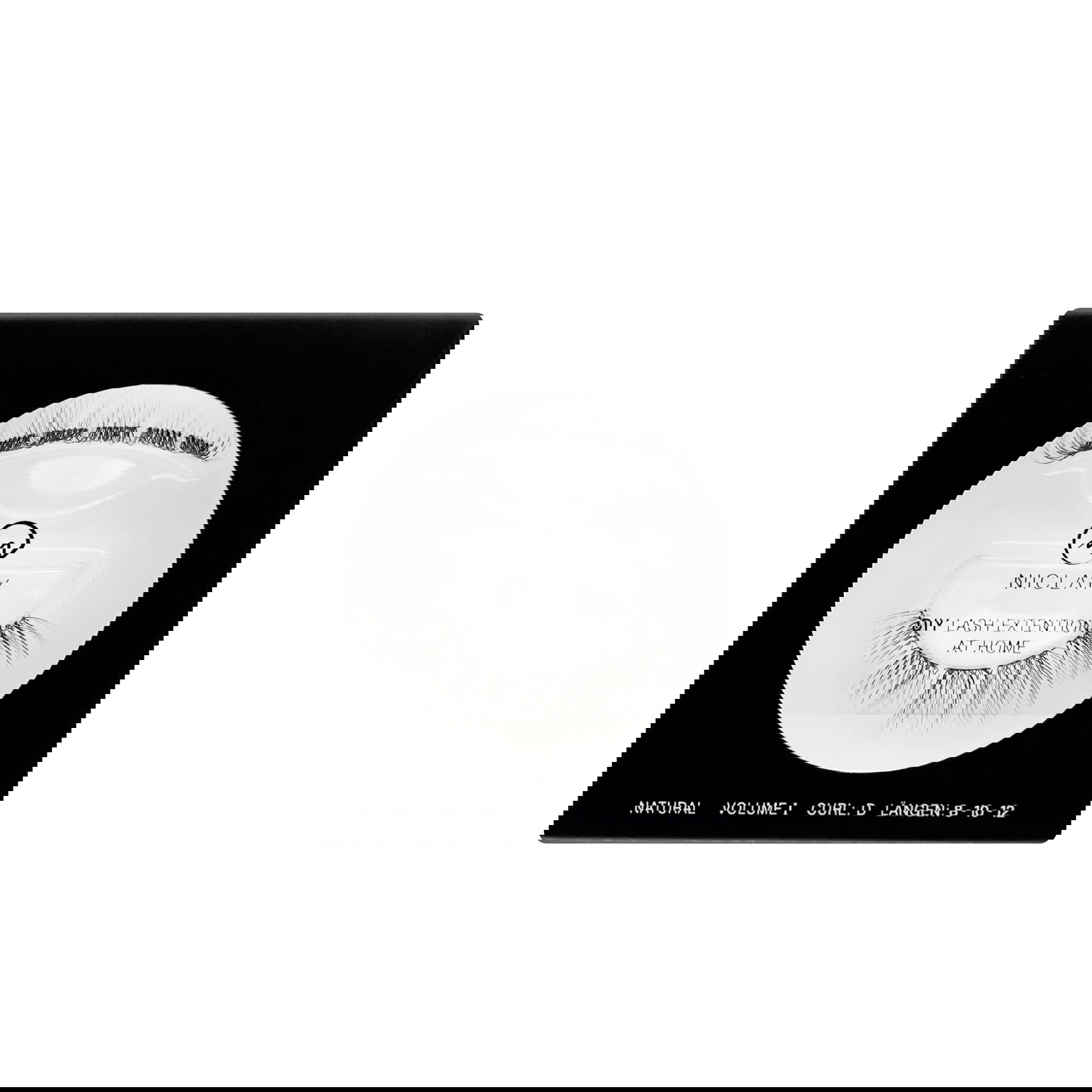 Niclay - Diy Lash Minibox | D-Curl | Natural Eye I 1x