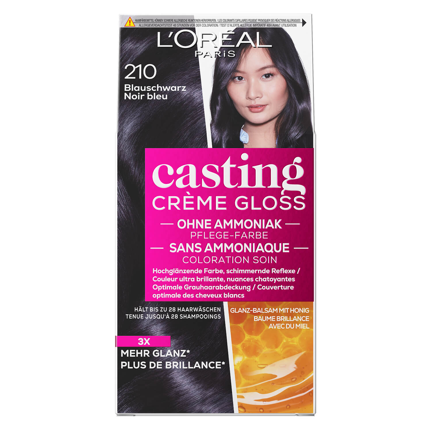 L’oréal Paris Loréal Casting – Crème Gloss 210 Blauschwarz 1x