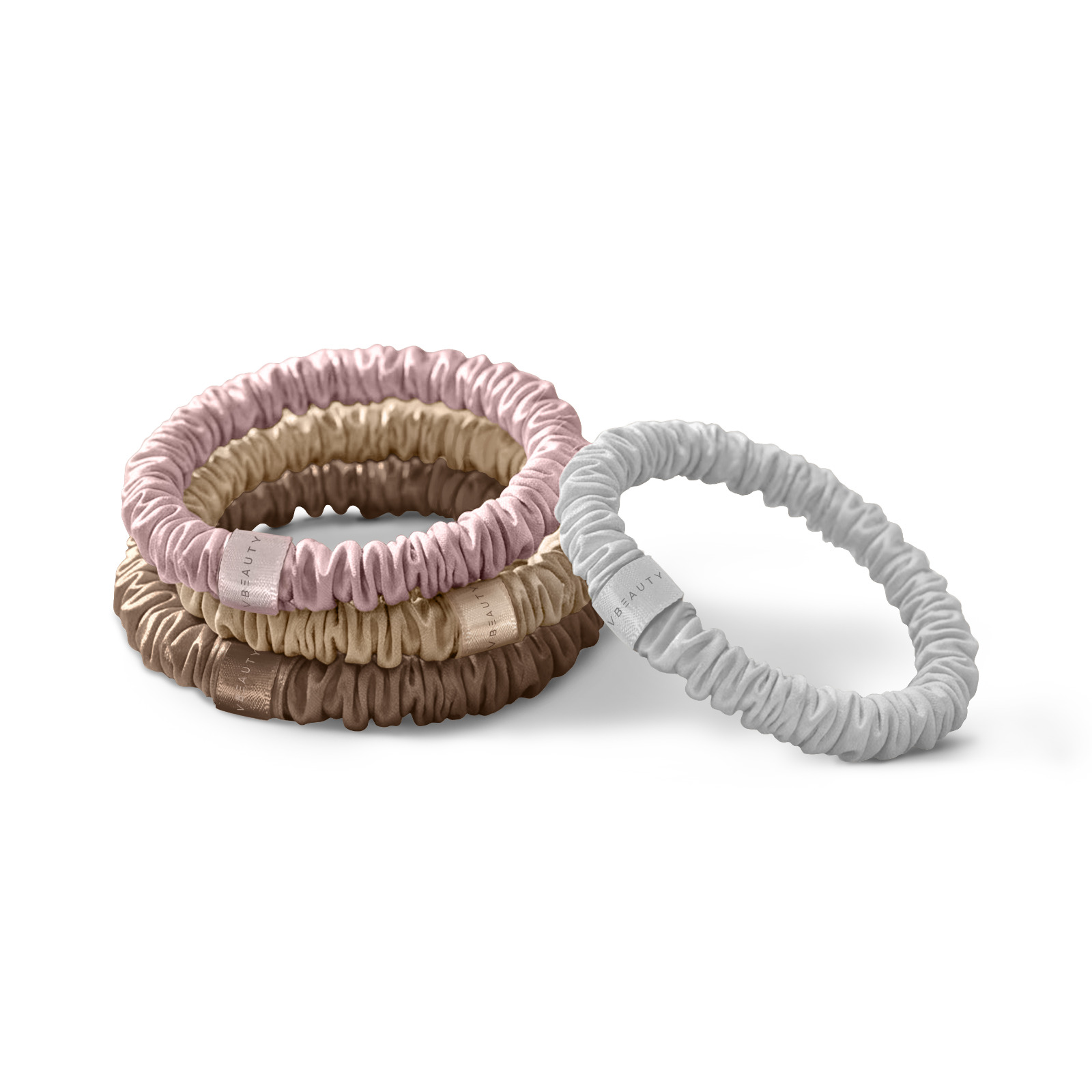 Vbeauty Tools - Seiden Scrunchie Skinny-Set Harmony 4x