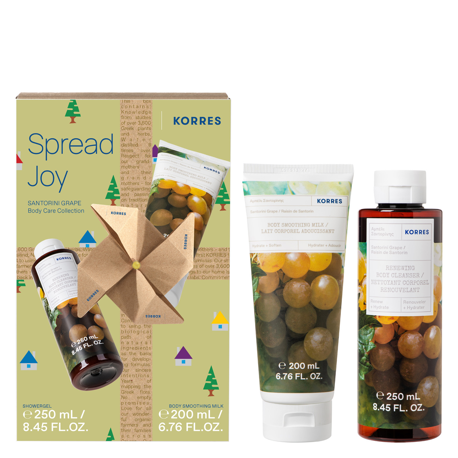 Korres Care – Santorini Grape Bodycare Set