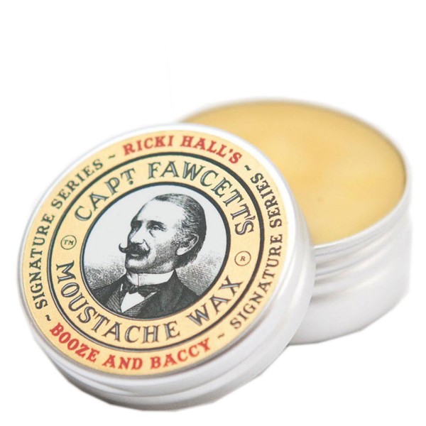 Image of Capt. Fawcett Care - Ricki Halls Booze & Baccy Moustache Wax