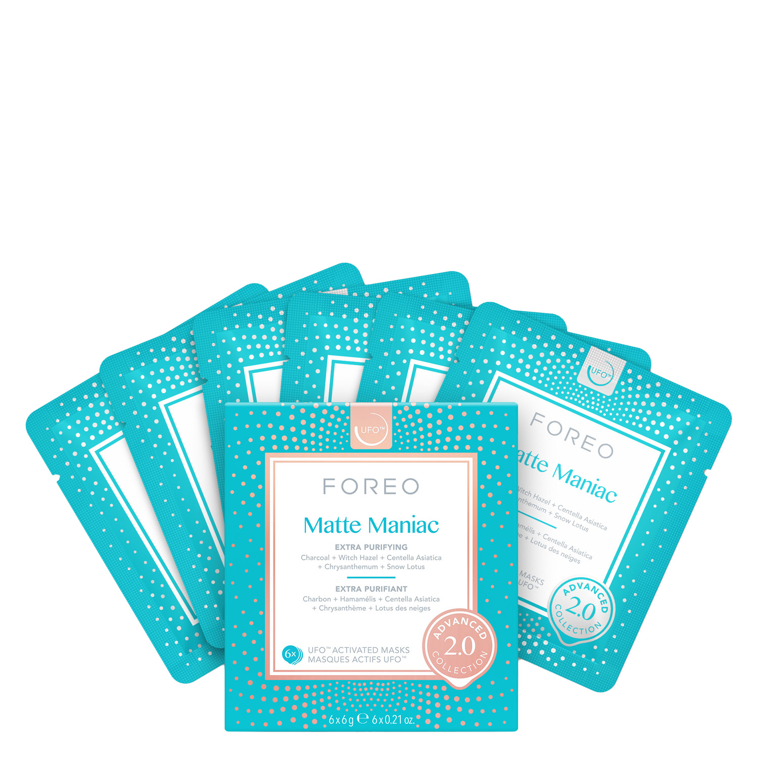 Foreo Ufo™ – Masks Matte Maniac 2.0 6x