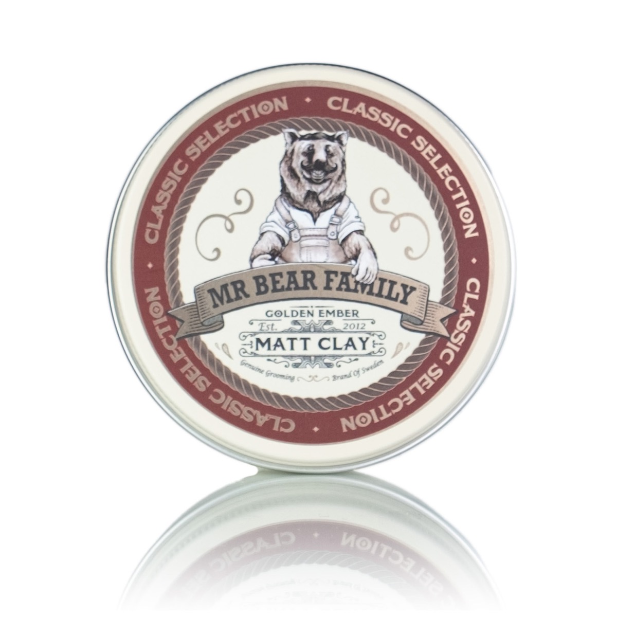 Mr. Bear Family Golden Ember - Pomade Matt Clay 100ml