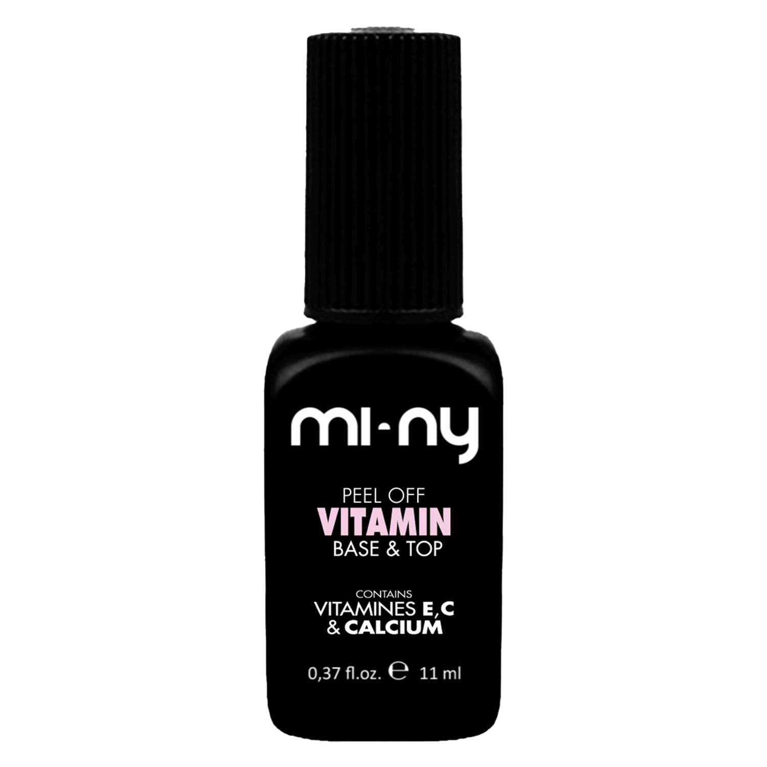 Mi-Ny One Step Peel Off Gel Polish - Base & Top With Vitamins & Calcium 11ml