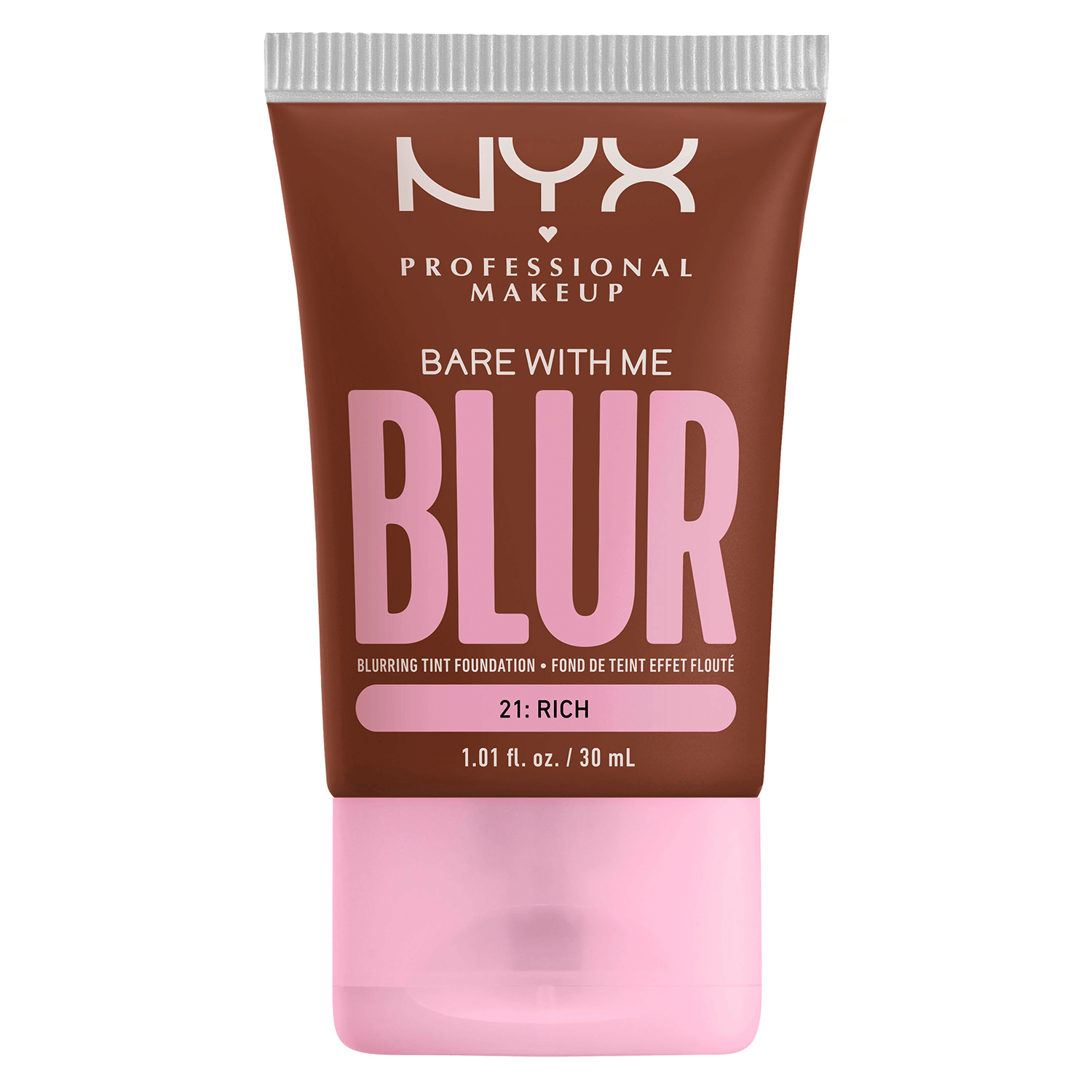 Nyx Professional Makeup Bare With Me – Blur Tint Foundation Rich 21 30ml
