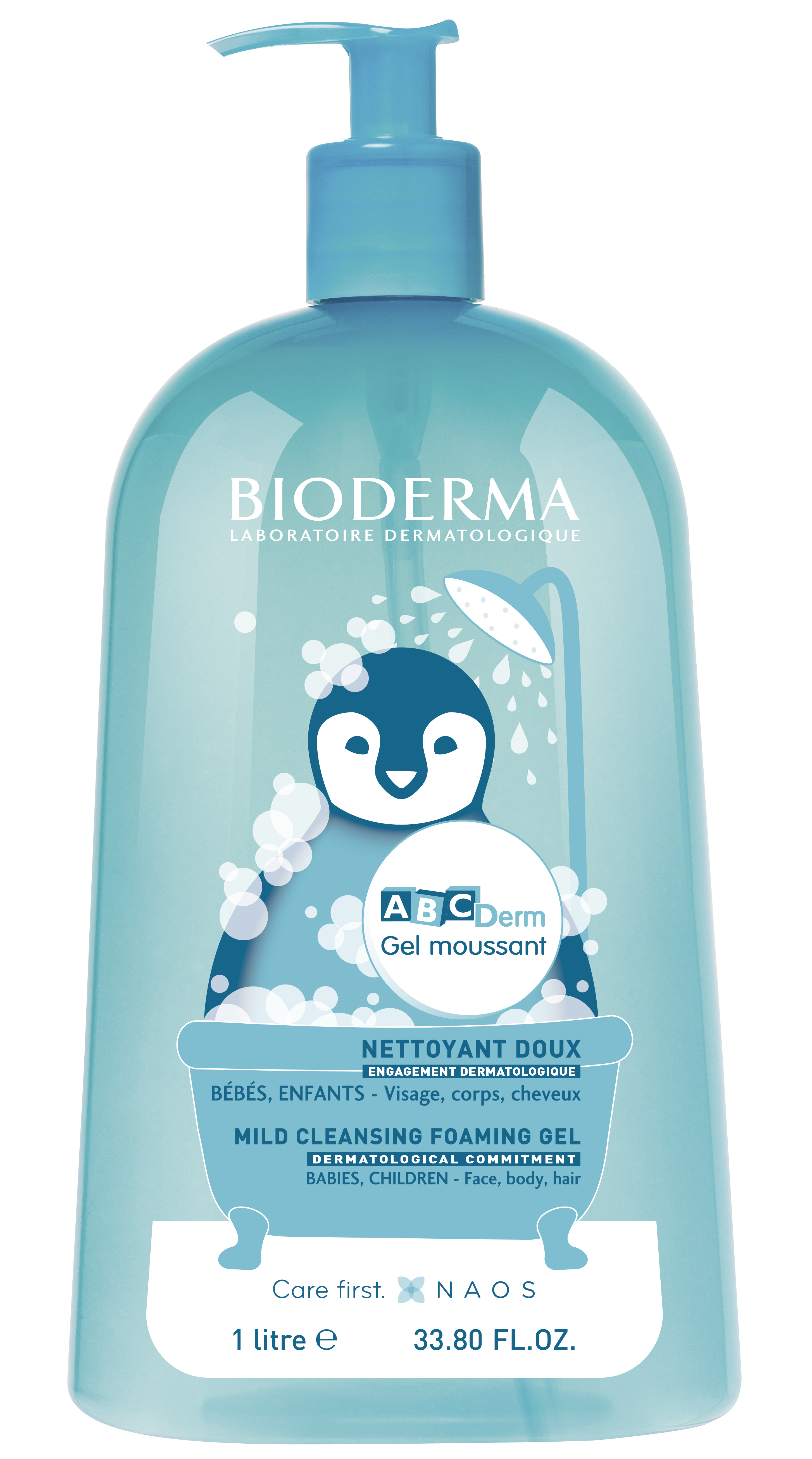 Bioderma Abcderm – Moussant Sanftes Reinigungsgel Für Babys 200ml