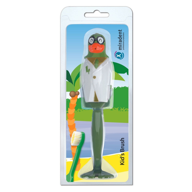 Miradent – Kid’s Brush Zahnbürste Papagei Grün 1stk