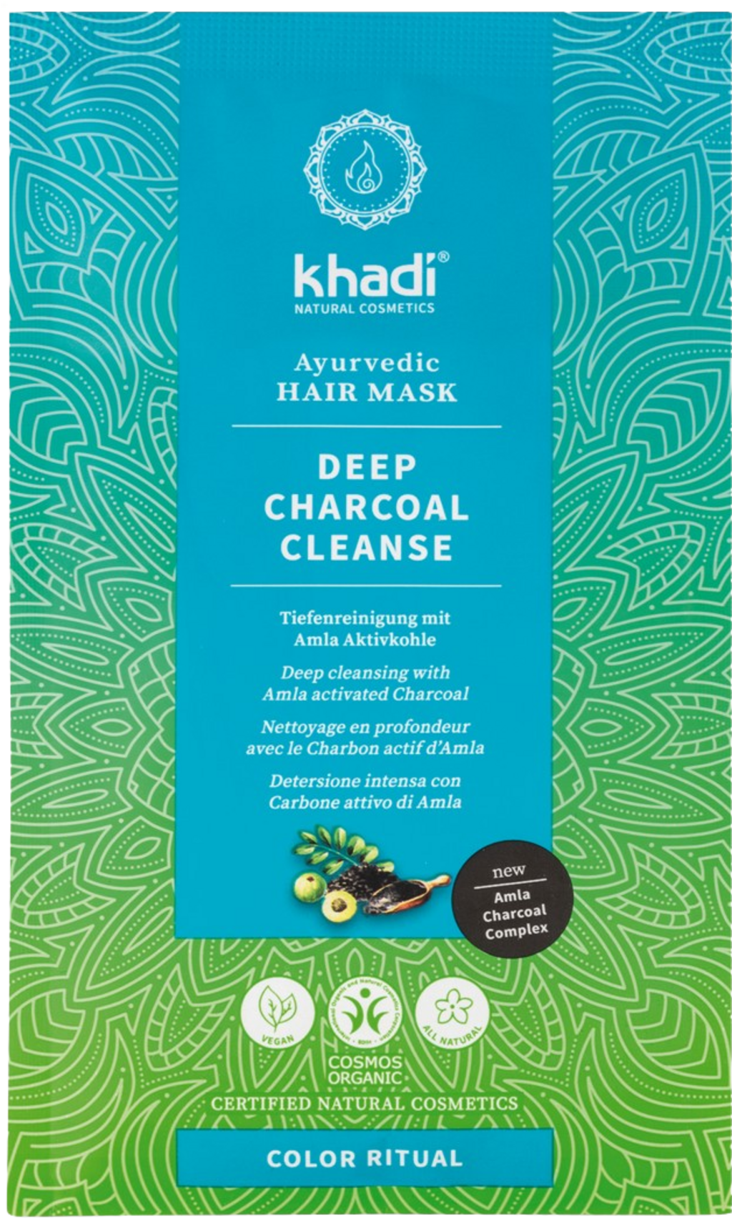 Khadi – Haarmaske Deep Charcoal Cleanse 50g