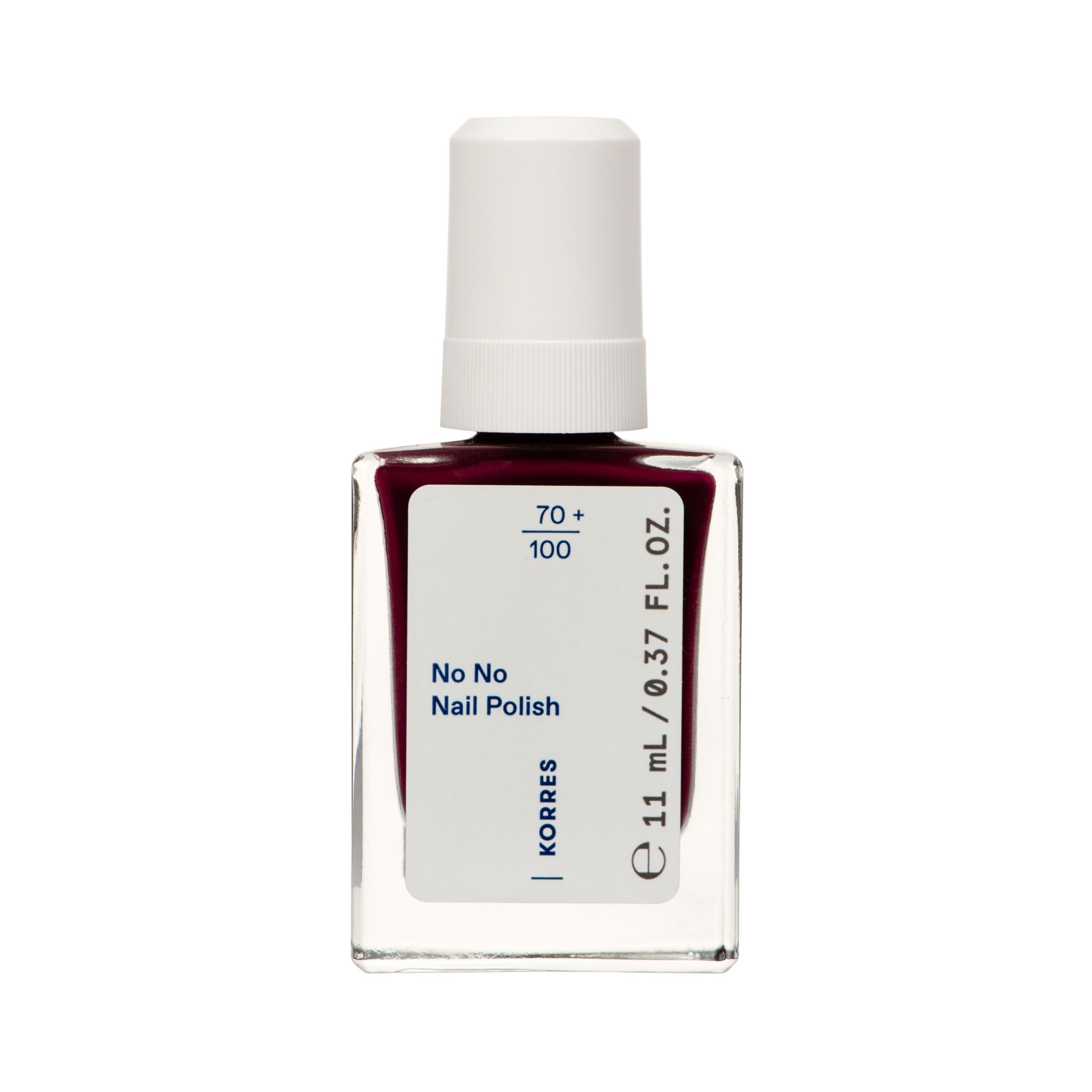 Korres Nails – No No Nail Polish Burgundy Red 59 11ml
