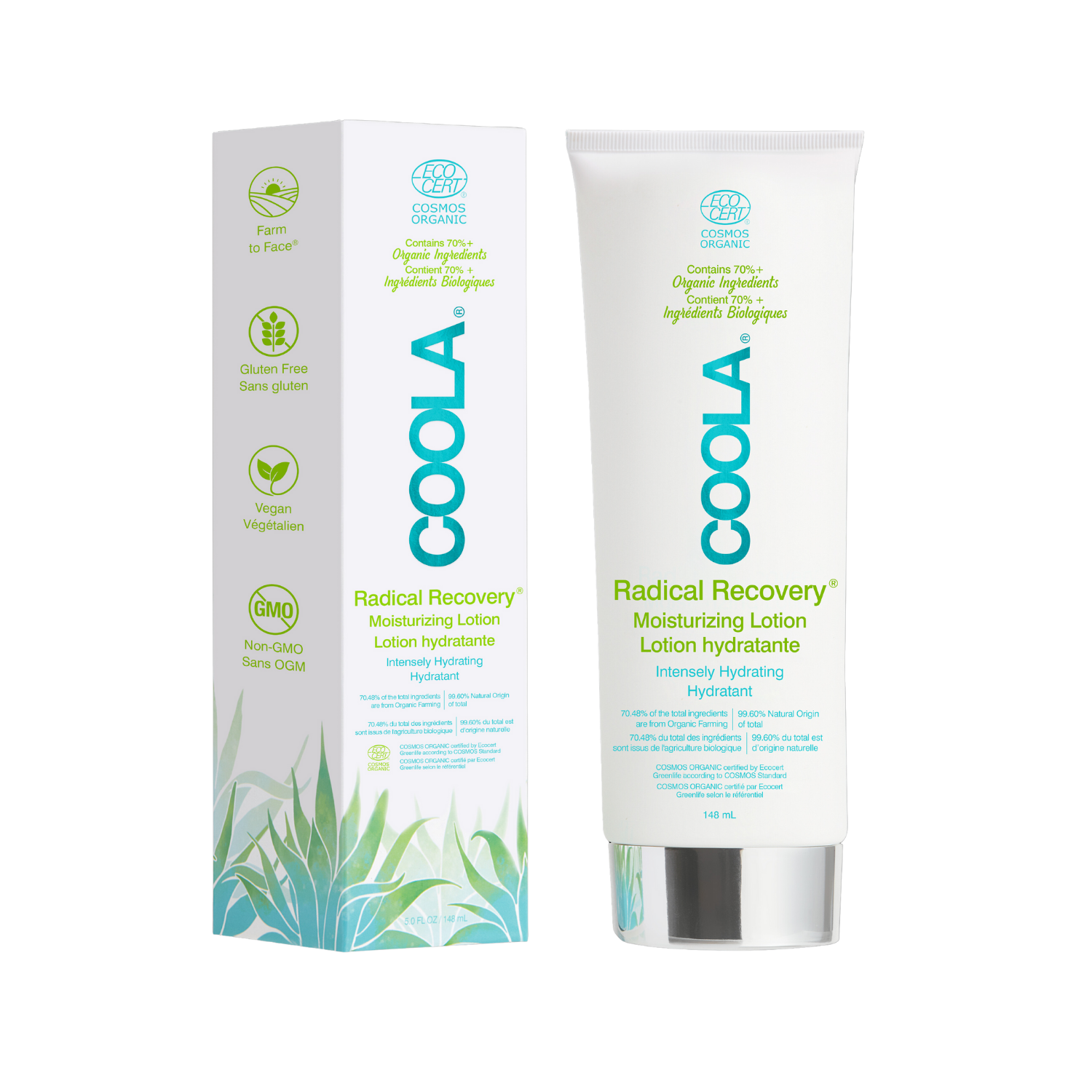 Coola – Radical Recovery Eco Cert Organic Moisturizing Lotion 148ml