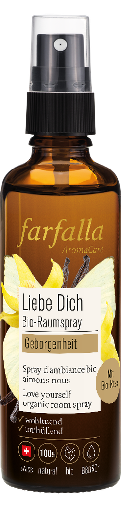 Farfalla Raumspray - Geborgenheit Liebe Dich Bio-Raumspray 75ml