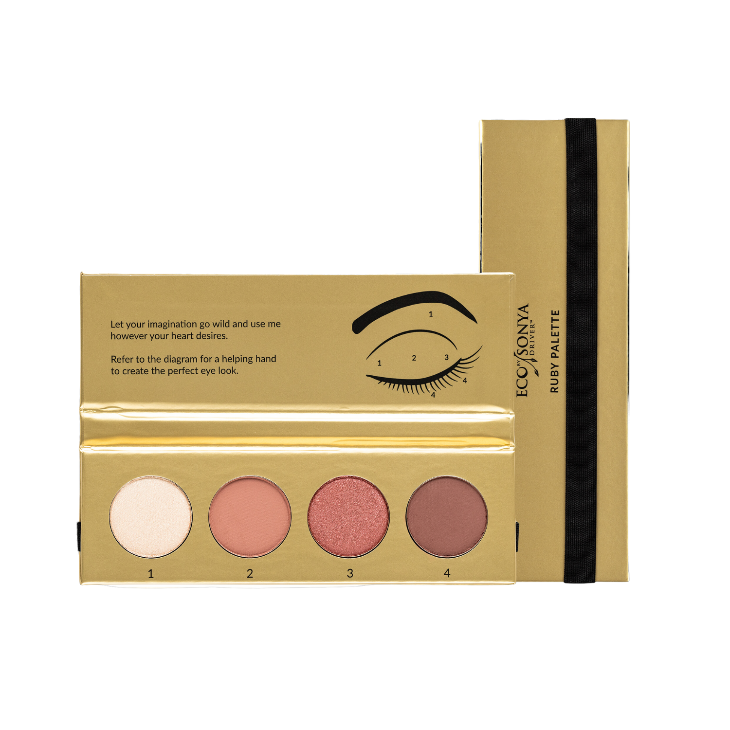 Eco By Sonya Driver – Eyeshadow Ruby Palette 2g