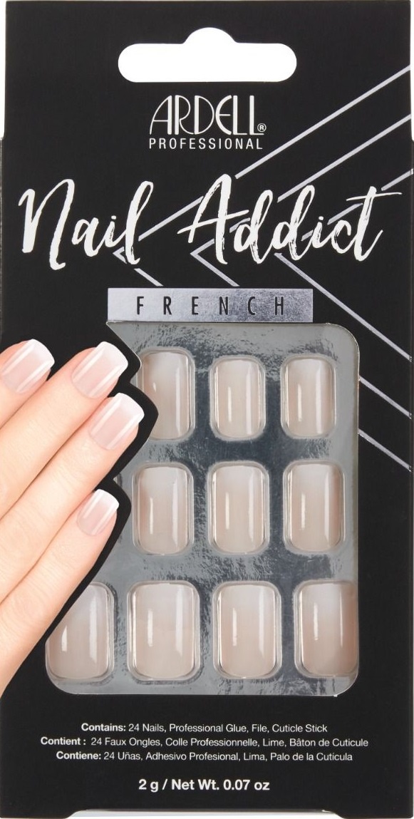 Ardell Nail Addict - Subtle French 24x