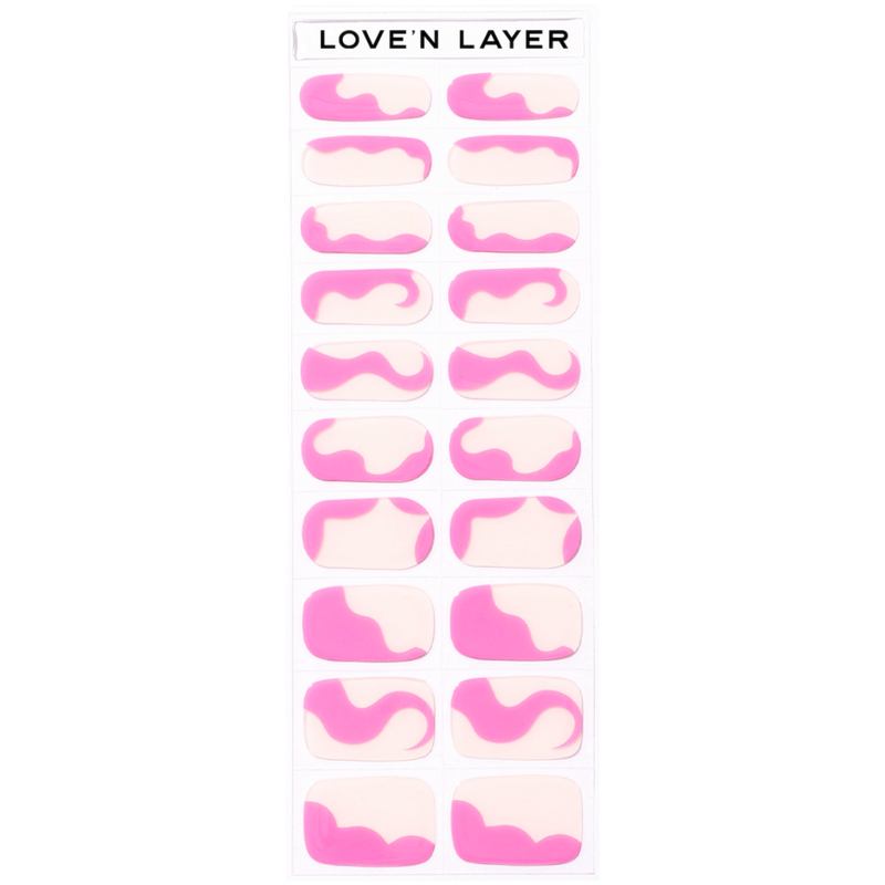 Lovenlayer – Abstraction Poppy Pink 1stk