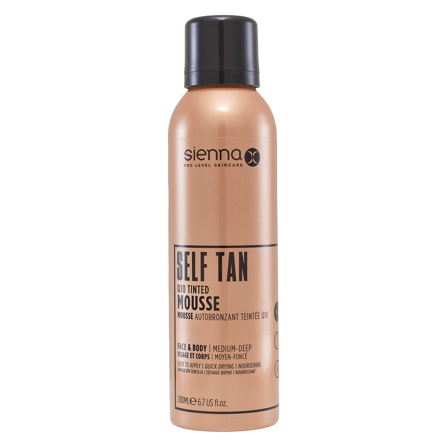 Sienna X – Self Tan Q10 Tinted Mousse 200ml