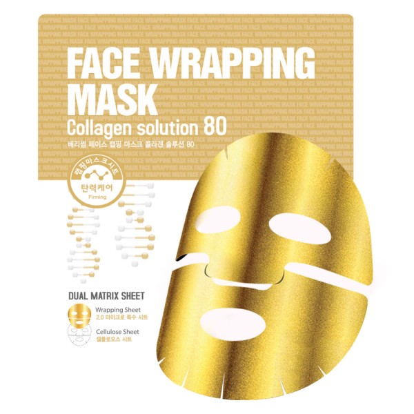 Image of Berrisom - Face Wrapping Mask Collagen Solution 80