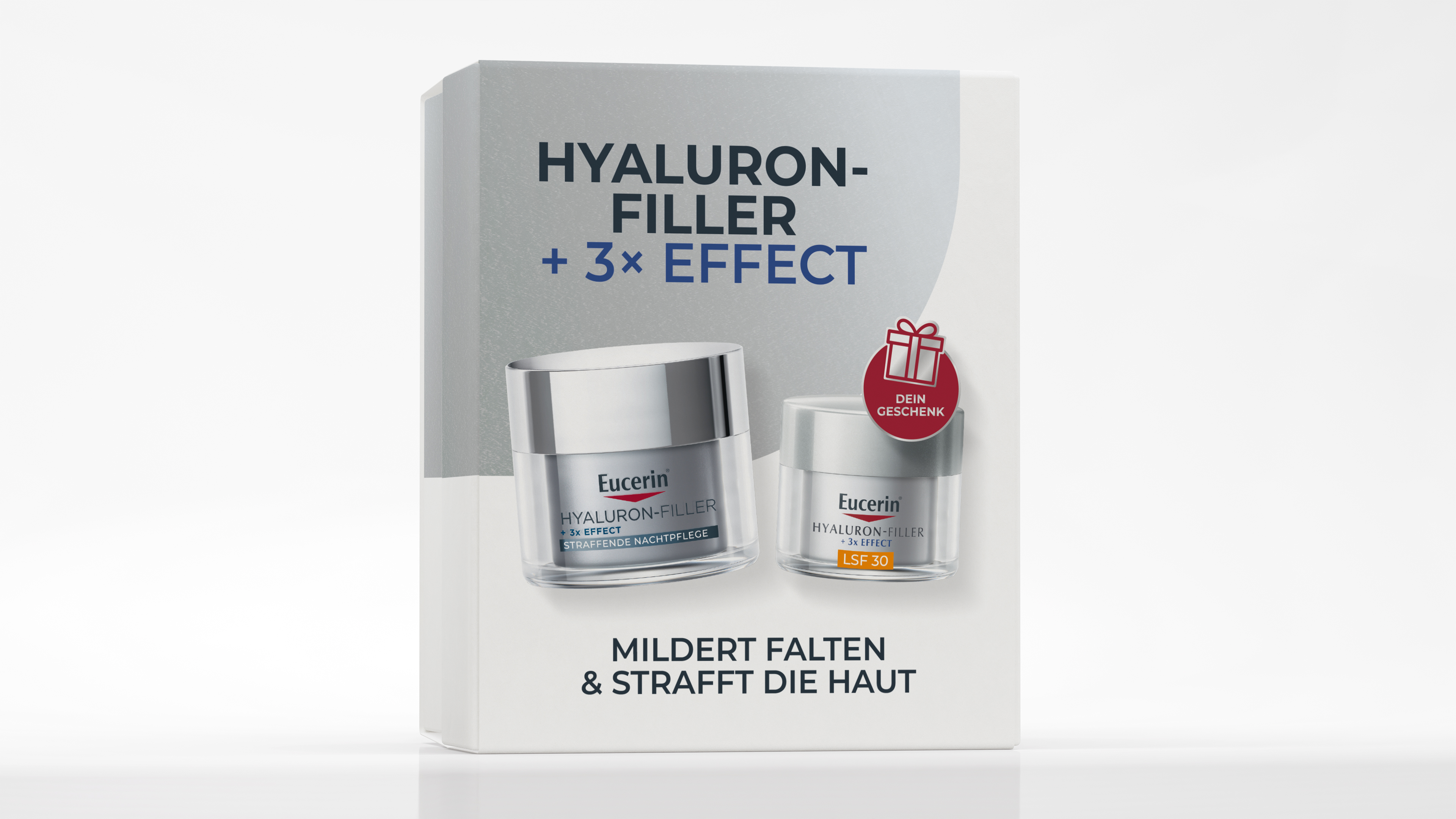 Eucerin Geschenkset – Hyaluron-Filler + Elasticity Nachtpflege 1x