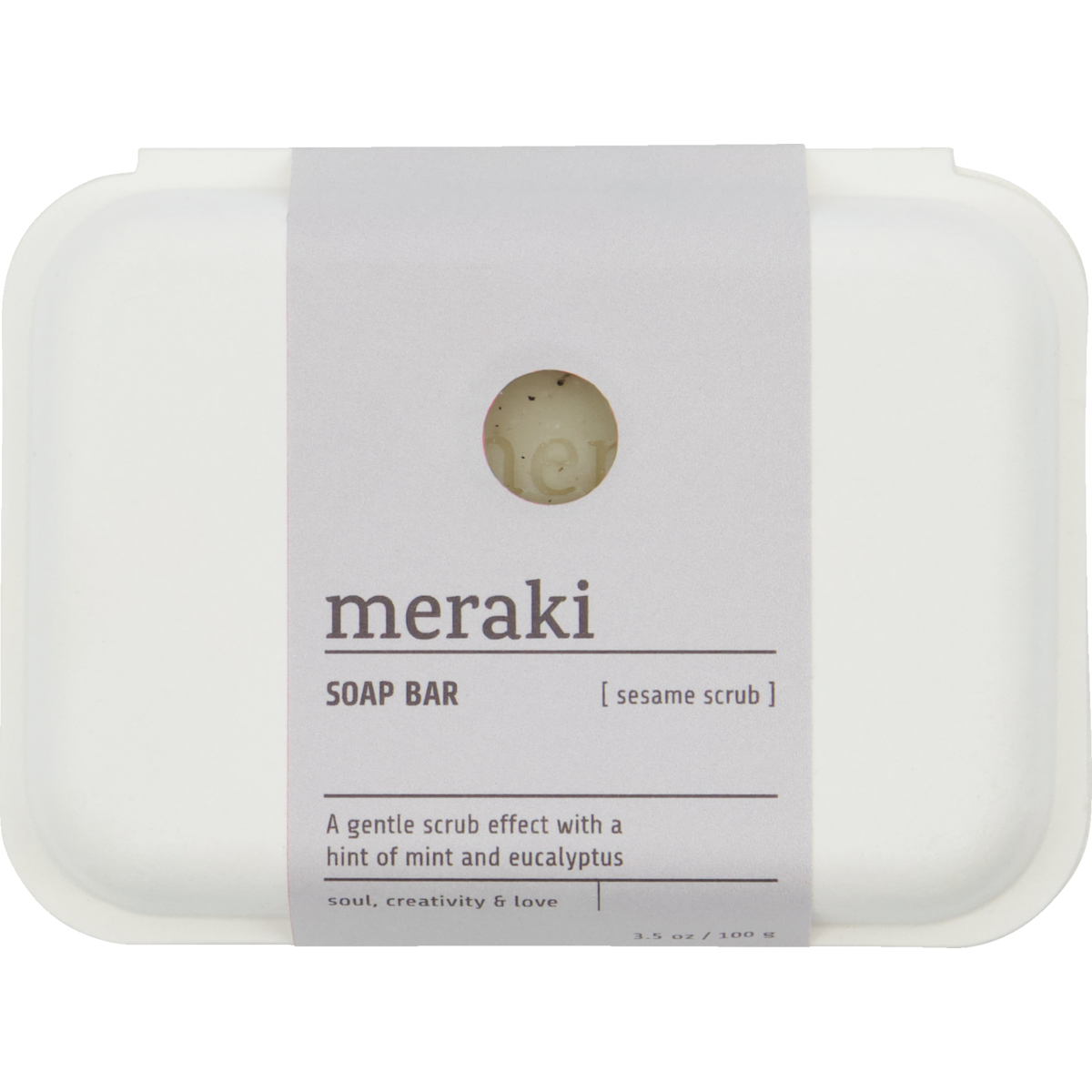 Meraki Care - Stückseife Sesame Scrub 100g