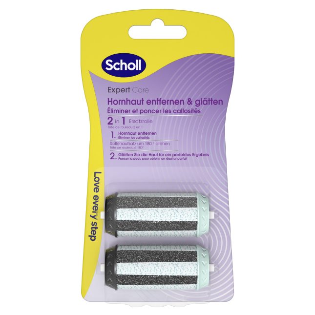 Scholl Expert Care - Ersatzrollen 2-In-1 2x