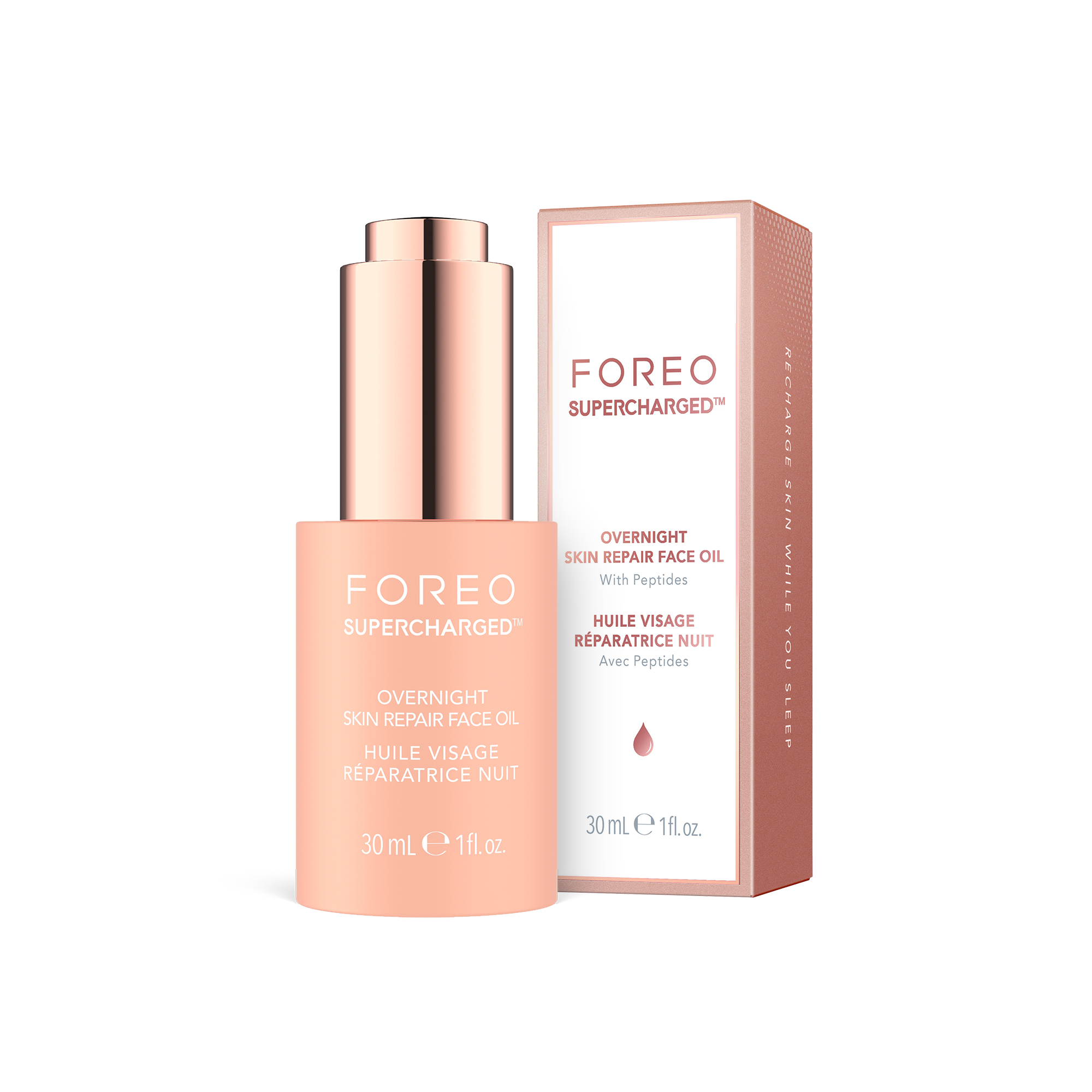 Foreo Supercharged – Overnight Skin Repair Face Oil 30ml