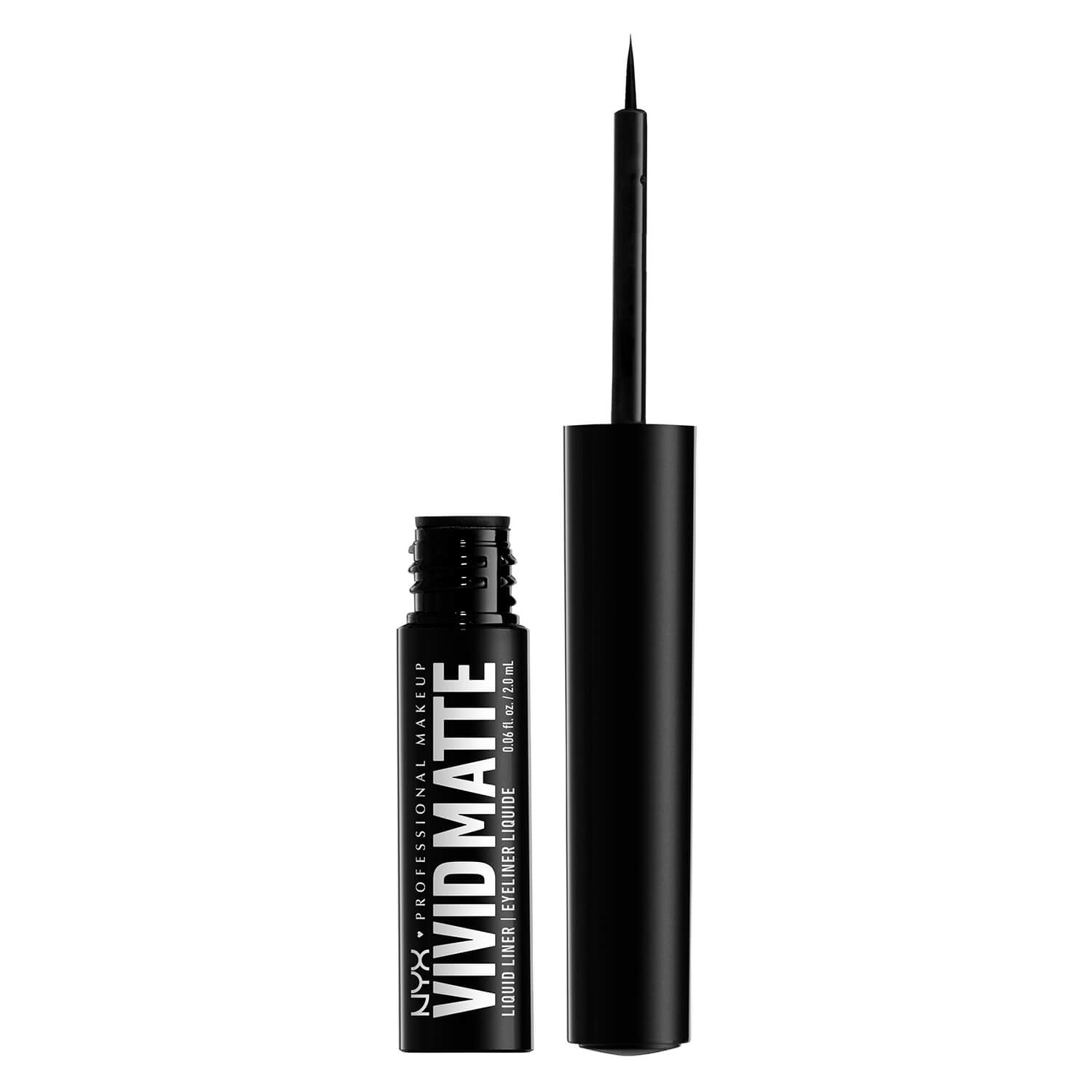 Nyx Professional Makeup Nyx Liner – Vivid Matte Liquid Liners Black 2ml