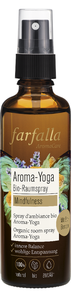 Farfalla Raumspray - Mindfulness, Aroma-Yoga Bio, 75ml 75ml