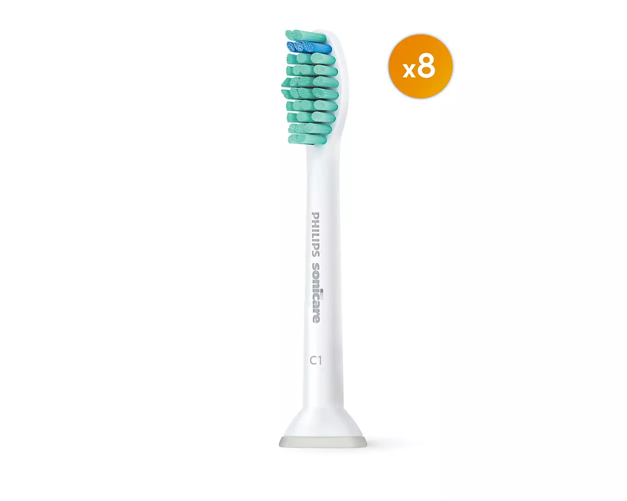 Philips Sonicare - Proresults 8x C1 Bürstenköpfe Für Schallzahnbürste 1x