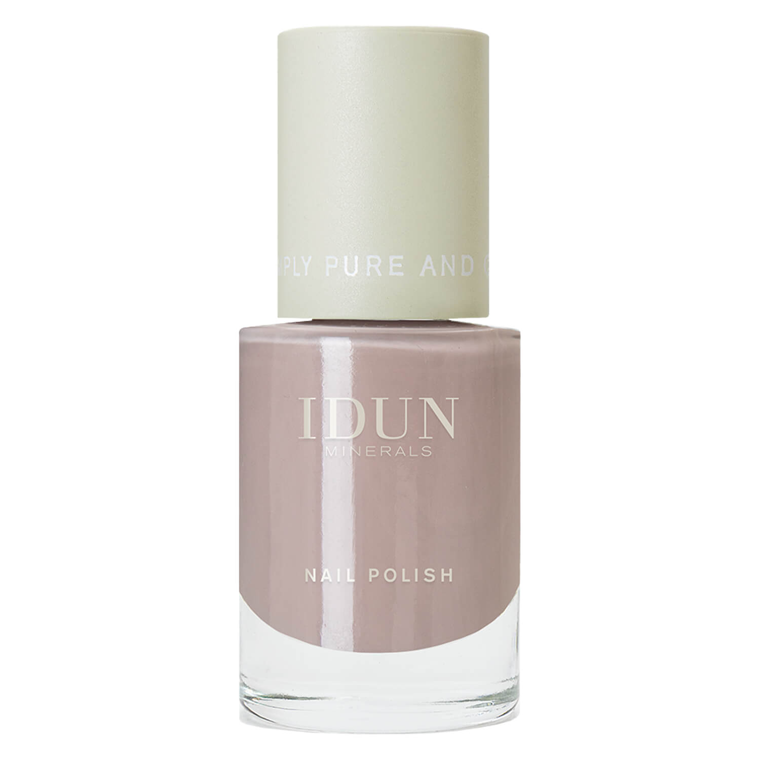 Idun Minerals Idun Nails - Nail Polish Pyrit Warm Grey Beige 11ml